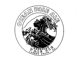 OCEAN PALE ALE AMERICAN PALE ALE LAGUNA BEACH, CA trademark