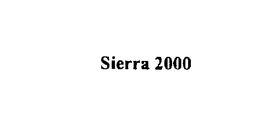 SIERRA 2000 trademark