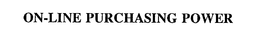 ON-LINE PURCHASING POWER trademark