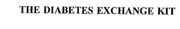 THE DIABETES EXCHANGE KIT trademark