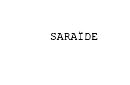 SARAIDE trademark