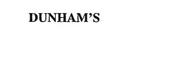 DUNHAM'S trademark