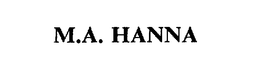 M.A. HANNA trademark