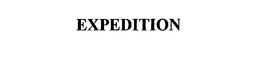 EXPEDITION trademark