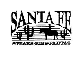 SANTA FE STEAKS RIBS FAJITAS trademark