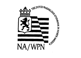 THE DUTCH WARMBLOOD STUDBOOK IN NORTH AMERICA NA/WPN trademark