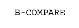 B-COMPARE trademark