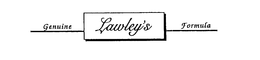 GENUINE LAWLEY'S FORMULA trademark