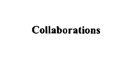 COLLABORATIONS trademark