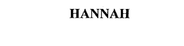 HANNAH trademark