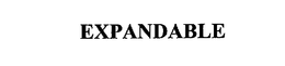 EXPANDABLE trademark