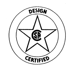 CSA DESIGN CERTIFIED trademark
