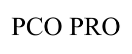 PCO PRO trademark