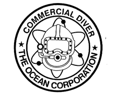 COMMERCIAL DIVER THE OCEAN CORPORATION trademark