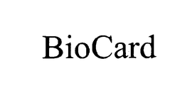 BIOCARD trademark