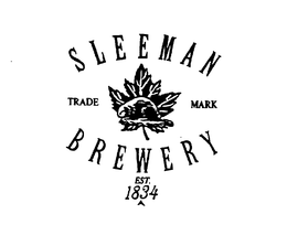 SLEEMAN BREWERY EST. 1834 TRADE MARK trademark
