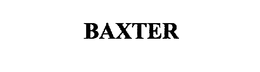 BAXTER trademark