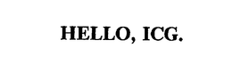 HELLO, ICG. trademark