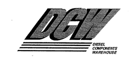 DCW DIESEL COMPONENTS WAREHOUSE trademark