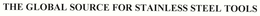 THE GLOBAL SOURCE FOR STAINLESS STEEL TOOLS trademark
