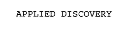 APPLIED DISCOVERY trademark