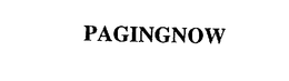 PAGINGNOW trademark