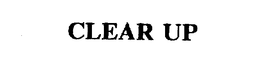 CLEAR UP trademark