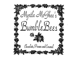 MYRTLE MCGHEE'S BUMBLE BEES CHOCOLATE, PECANS AND CARAMEL trademark