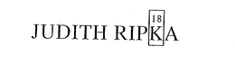 JUDITH RIPKA 18 trademark