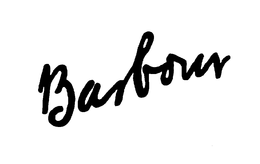 BARBOUR trademark