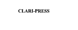 CLARI-PRESS trademark