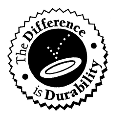 THE DIFFERENCE IS DURABILITY trademark