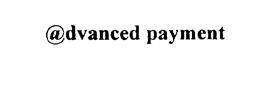 @DVANCED PAYMENT trademark