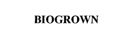 BIOGROWN trademark