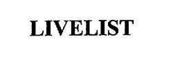 LIVELIST trademark