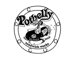 POTBELLY SANDWICH WORKS A FIRST CLASS DIVE U.S.S. POTBELLY trademark