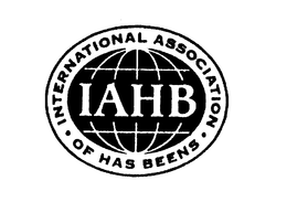 IAHB INTERNATIONAL ASSOCIATION OF HAS BEENS trademark