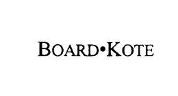 BOARD*KOTE trademark