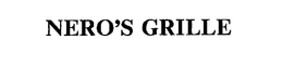 NERO'S GRILLE trademark