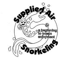 SUPPLIED AIR SNORKELING A BEGINNING TO OCEAN ENJOYMENT trademark