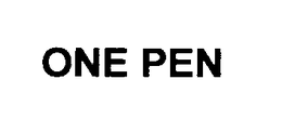 ONE PEN trademark