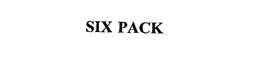 SIX PACK trademark