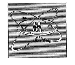 THE M MANE THING trademark