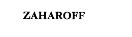 ZAHAROFF trademark