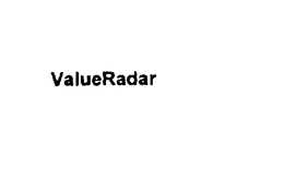 VALUERADAR trademark