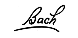 BACH trademark