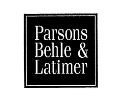 PARSONS BEHLE & LATIMER trademark