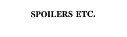 SPOILERS ETC. trademark