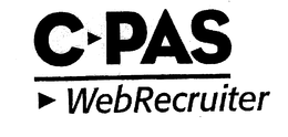 C PAS WEBRECRUITER trademark