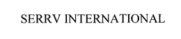 SERRV INTERNATIONAL trademark